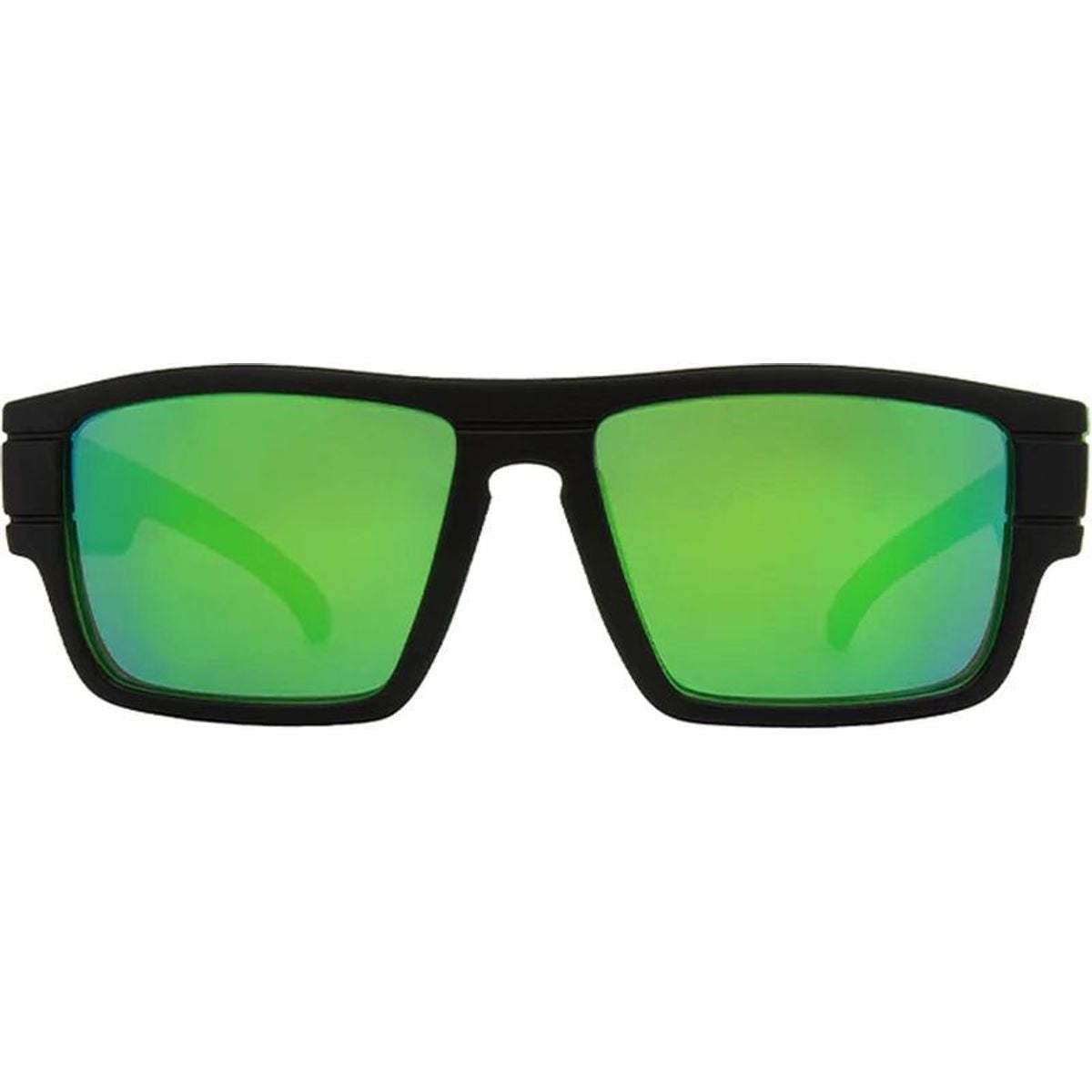 Sublime Jr, Matte Black with Lime/Lime Mirror Lenses