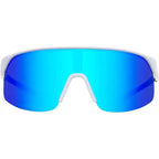Velocity Jr, Gloss White/Blue Mirror Lenses