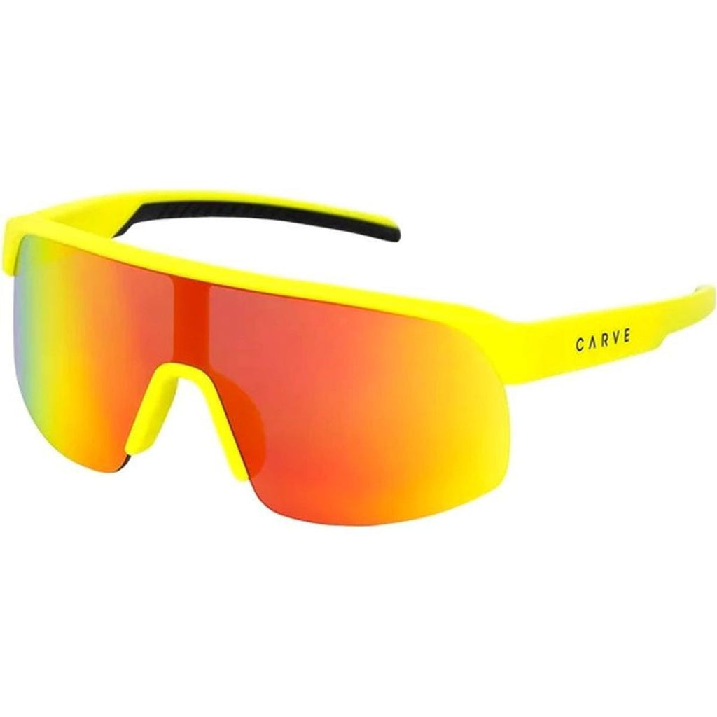 Velocity Jr, Matte Yellow/Red Mirror Lenses
