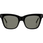 Leopold, Gloss Black and Muted Tort/Grey Lenses