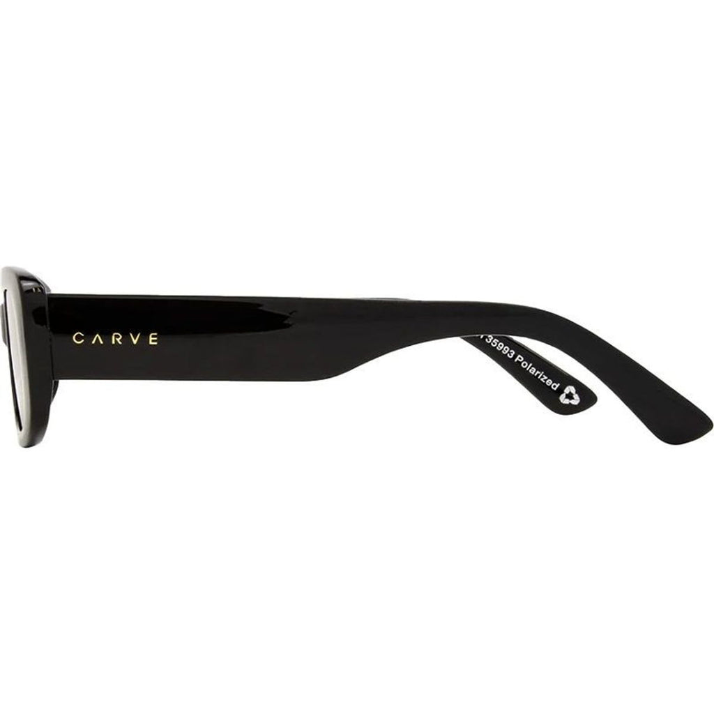Lizbeth, Recycled Gloss Black/Grey Polarised Lenses