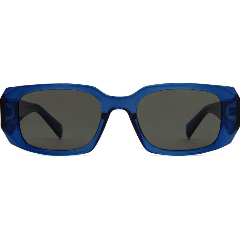 Milan, Gloss Crystal Blue/Grey Lenses