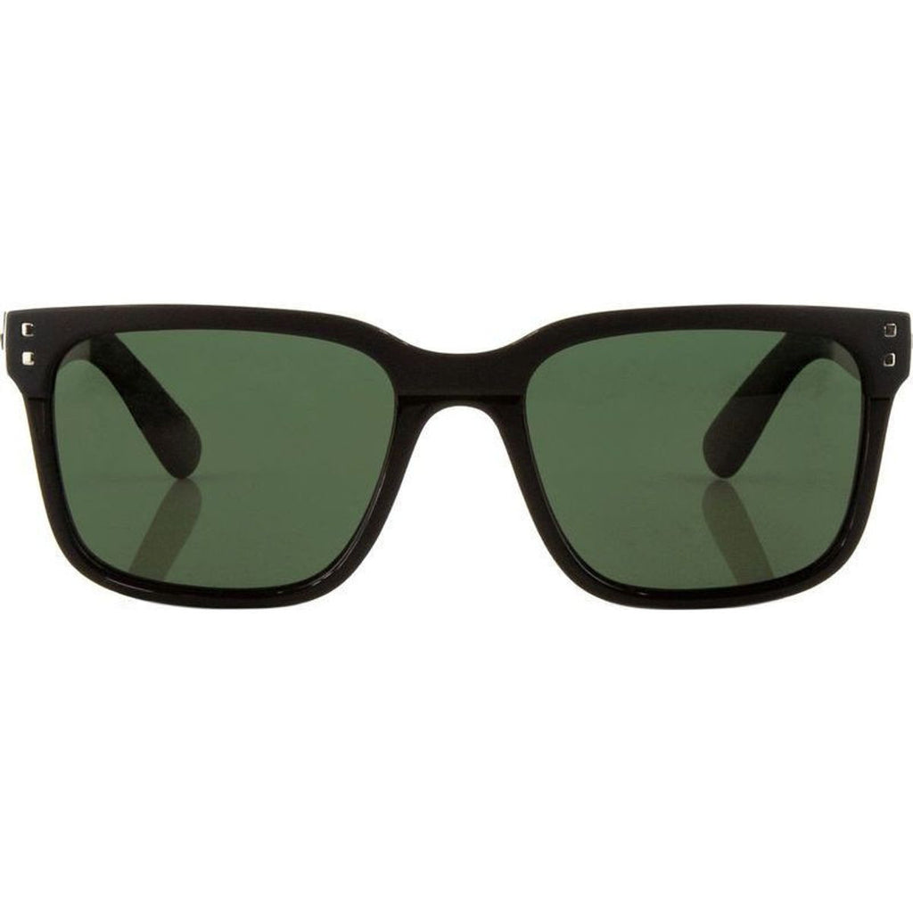 Rivals, Matte and Gloss Black/Green Polarised Lenses