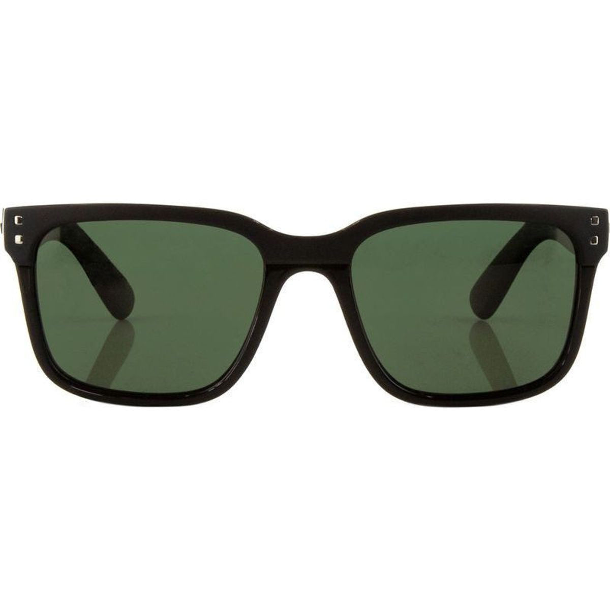 Rivals, Matte and Gloss Black/Green Polarised Lenses