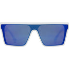 Royale, White/Blue Mirror Lenses