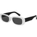 Status, Gloss White and Matte Black/Grey Lenses