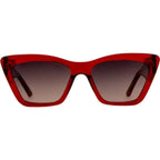 Tahoe, Gloss Crystal Cherry Red/Grey Pink Gradient Lenses