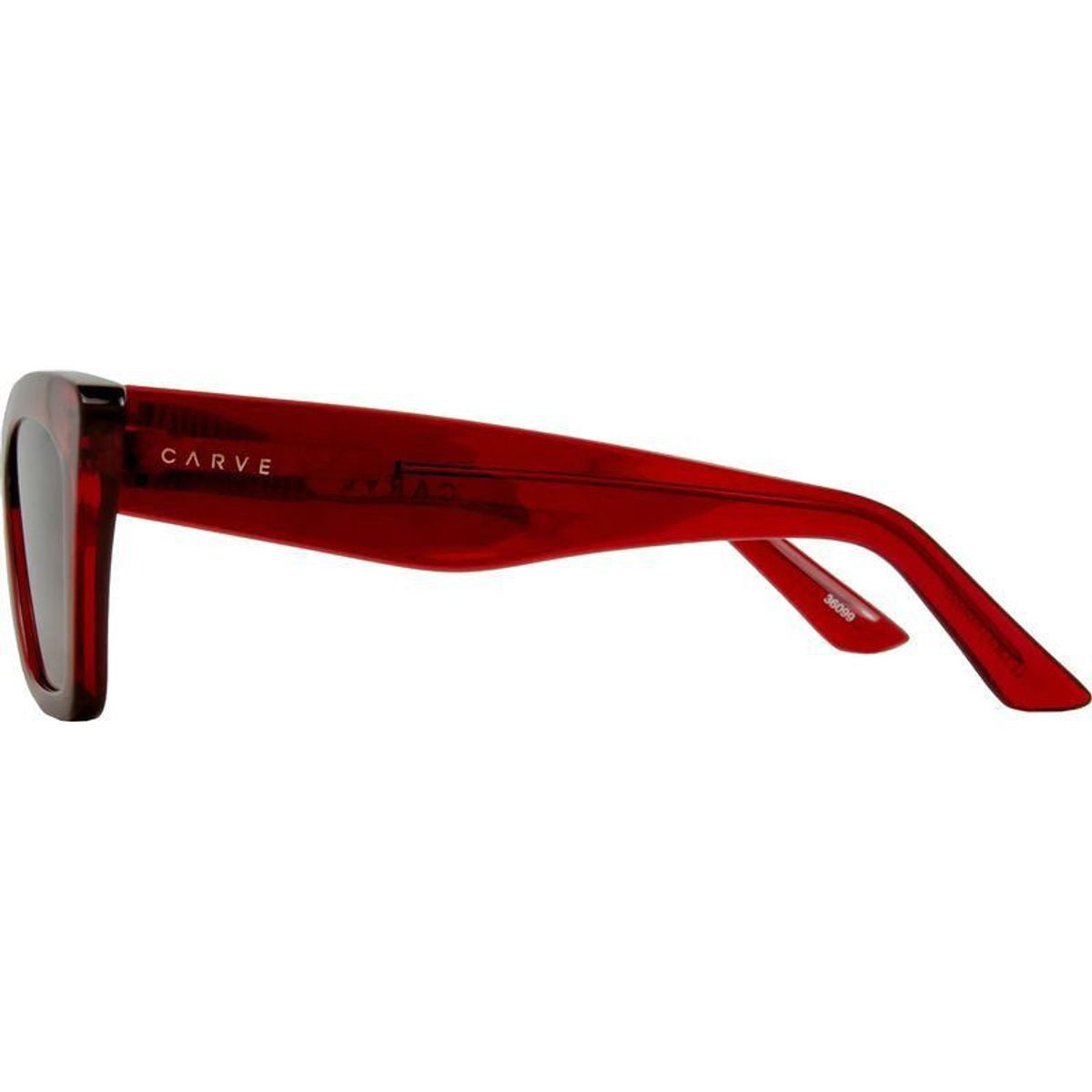 Tahoe, Gloss Crystal Cherry Red/Grey Pink Gradient Lenses