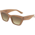 Tahoe, Gloss Translucent Nude/Brown Gradient Lenses