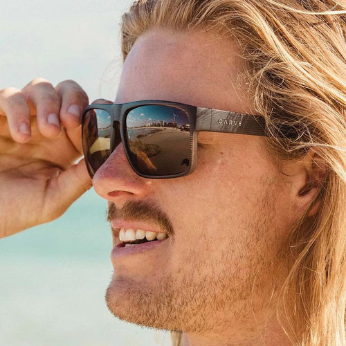 Vendetta, Matte Brown Translucent Streak/Brown Polarised Lenses