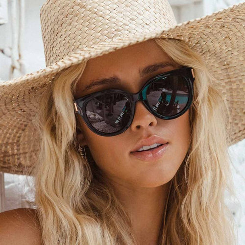 Vivian, Gloss Black/Smoke Polarised Lenses