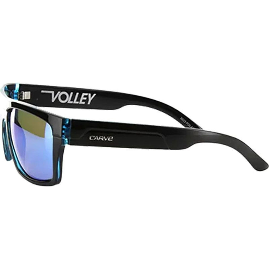 Volley, Gloss Black/Blue Mirror Lenses
