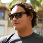 Volley, Matte Brown Streak/Brown Polarised Lenses