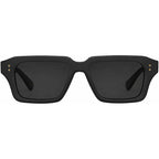 Carve Anyways Recycled Matte Black Grey Polarised Front