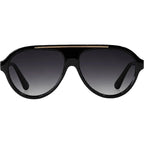 Carve Capri Gloss Black Violet Gradient Polarised Front