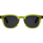 Carve Havana Translucent Green Wood Front
