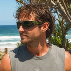Carve Moray Matte Camo Green Polarised Lifestyle