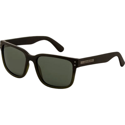 Carve Rivals XL Matte Black to Olive Streak Green Polarised Angle