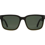 Carve Rivals XL Matte Black to Olive Streak Green Polarised Front