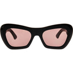 Farfalle, Gloss Black/Amber Bio Lenses