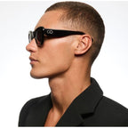 Farfalle, Gloss Black/Amber Bio Lenses