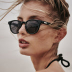 Fennel, Gloss Black/Grey Lenses