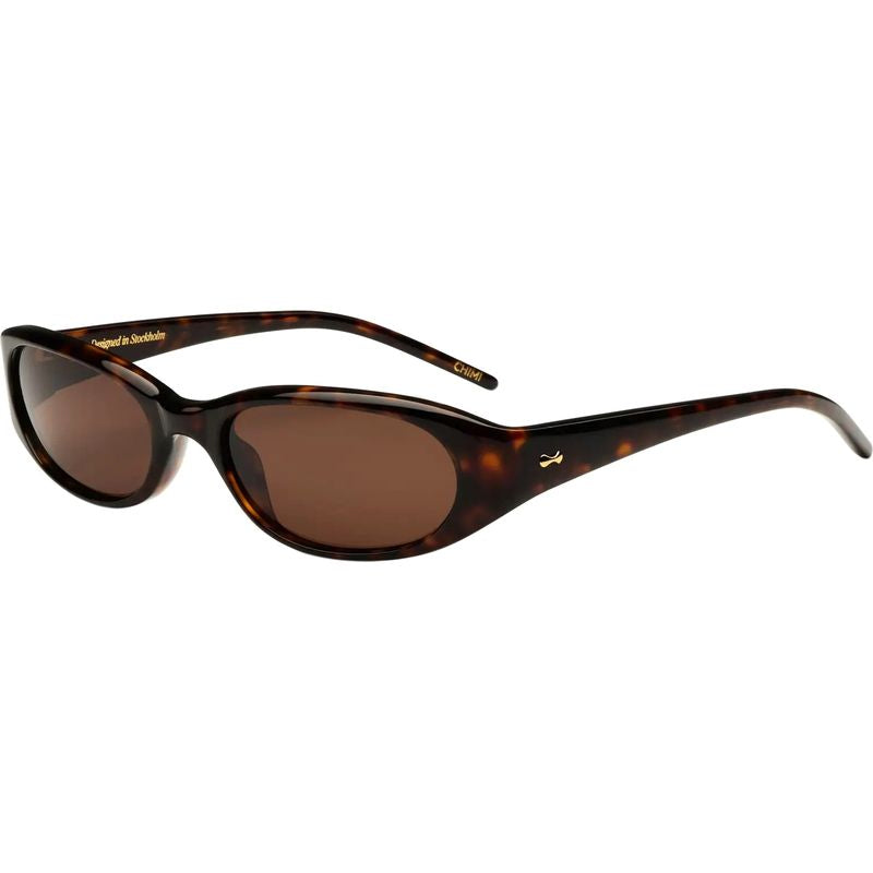 Chimi Dele Tortoise Brown Angle