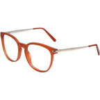Chloe CE2708 Glasses (O), Orange and Gold/Clear Lenses