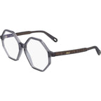 Chloe CE2739 Glasses (O), Transparent Grey/Clear Lenses