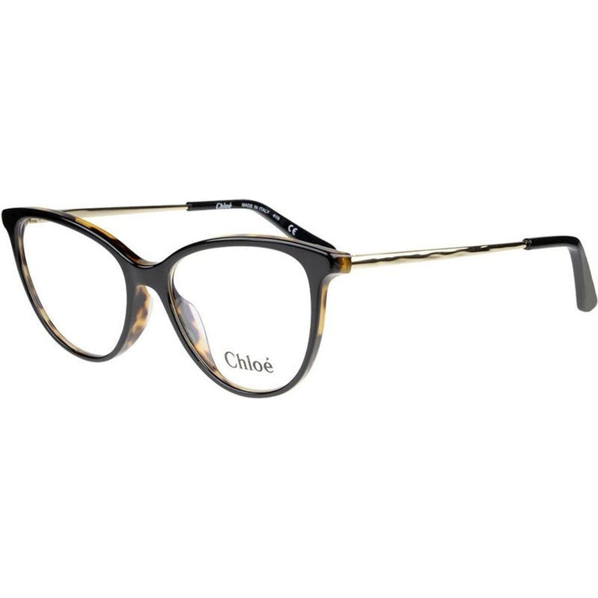 Chloe CE2748 Glasses (O), Black and Havana/Clear Lenses