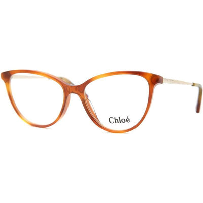 Chloe CE2748 Glasses (O), Blonde Havana/Clear Lenses
