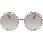 Chloe Carlina Round CE2152 Glasses (O), Rose Gold/Rose Tint Gradient Lenses