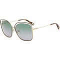 Poppy Butterfly, Gold and Havana/Green Rose Gradient Lenses
