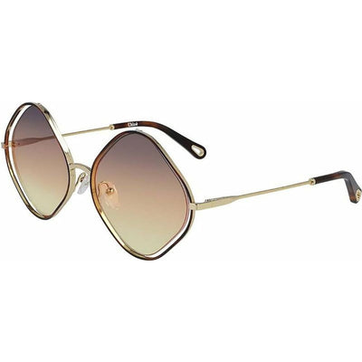 Poppy Diamond, Gold and Havana/Grey Orange Gradient Lenses