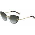 Rosie Cat Eye, Gold/Khaki Gradient Lenses