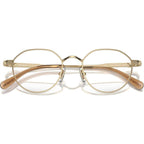 HC5173TD, Shiny Light Gold/Clear Lenses 51 Eye Size