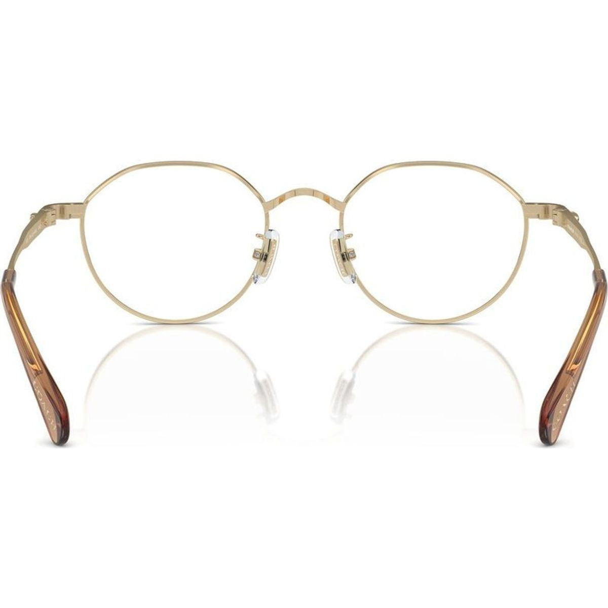HC5173TD, Shiny Light Gold/Clear Lenses 51 Eye Size