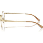 HC5173TD, Shiny Light Gold/Clear Lenses 51 Eye Size