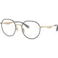 HC5175, Shiny Light Gold and Black/Clear Lenses
