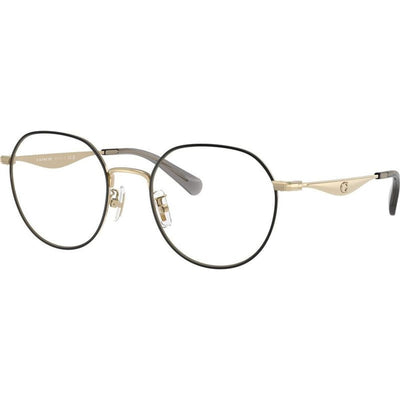 HC5175, Shiny Light Gold and Black/Clear Lenses