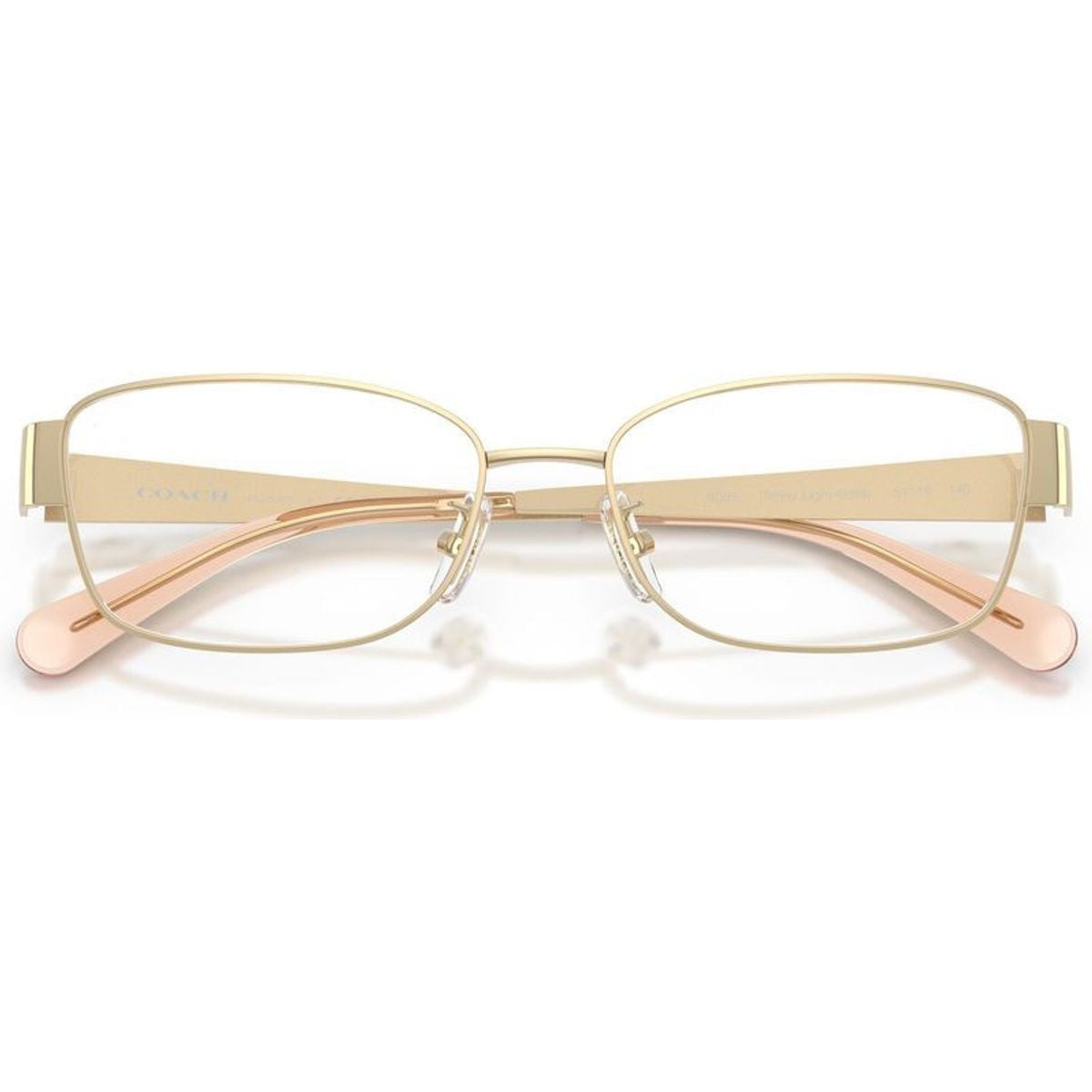 HC5201, Shiny Light Gold/Clear Lenses