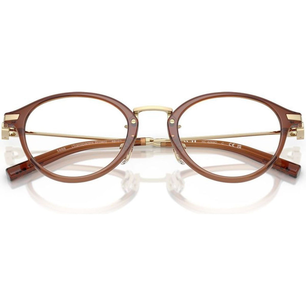 HC6268D, Transparent Brown/Clear Lenses