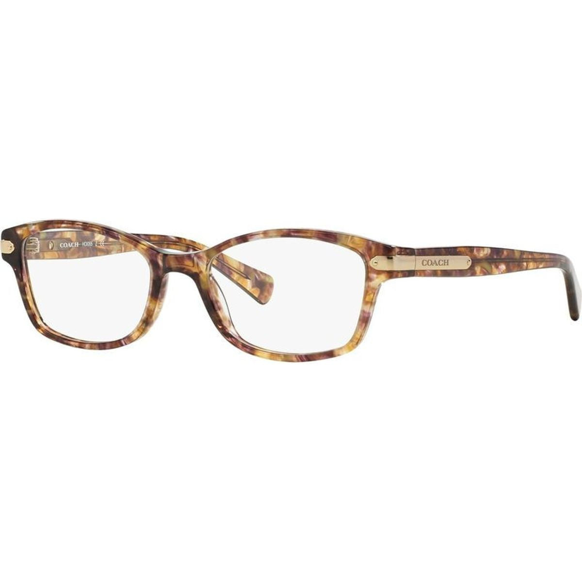 HC6065, Light Brown Confetti Tortoise/Clear Lenses