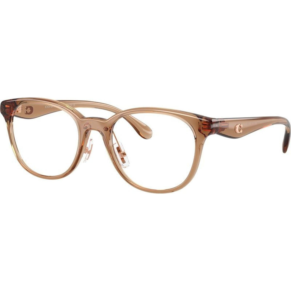 HC6294D, Transparent Beige/Clear Lenses