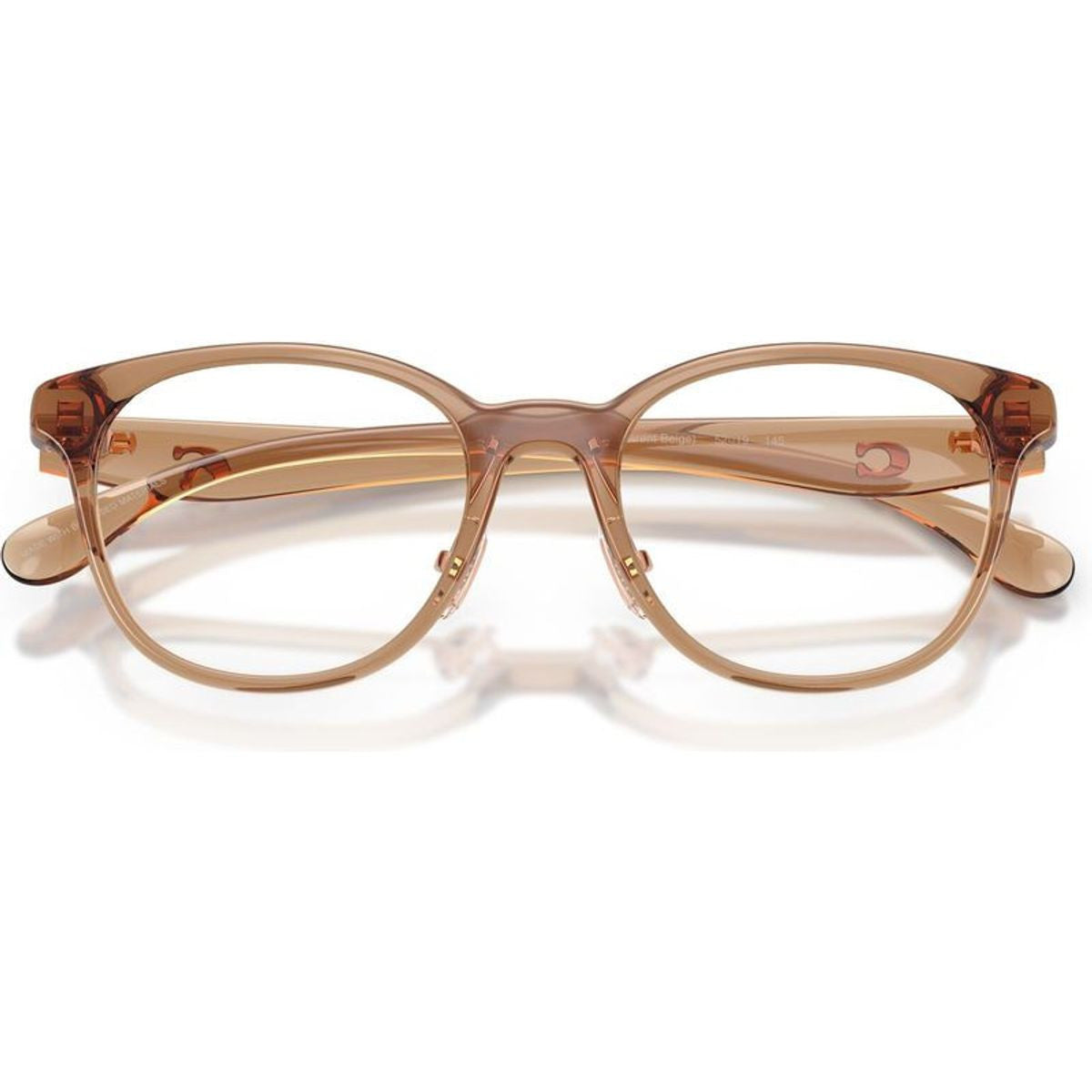 HC6294D, Transparent Beige/Clear Lenses