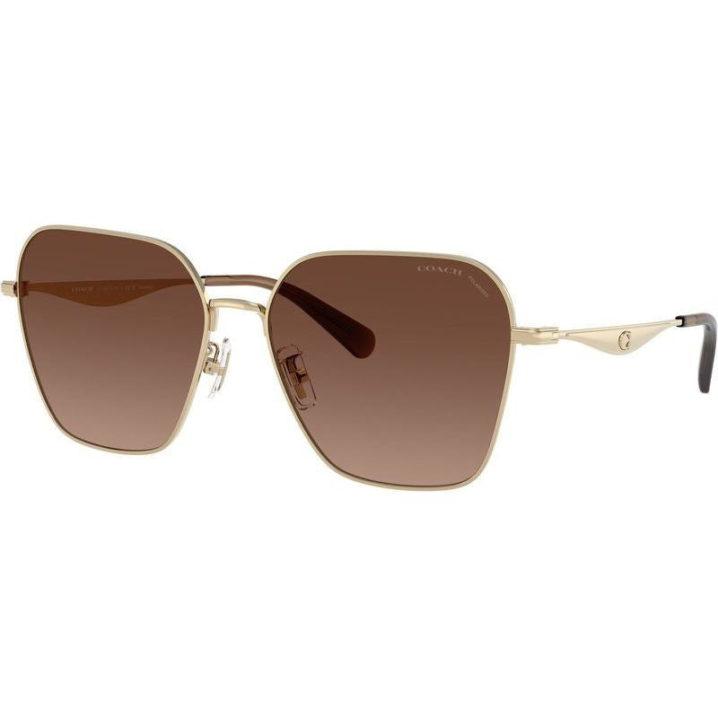 HC7168, Shiny Light Gold/Brown Gradient Polarised Lenses