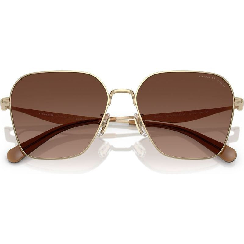 HC7168, Shiny Light Gold/Brown Gradient Polarised Lenses