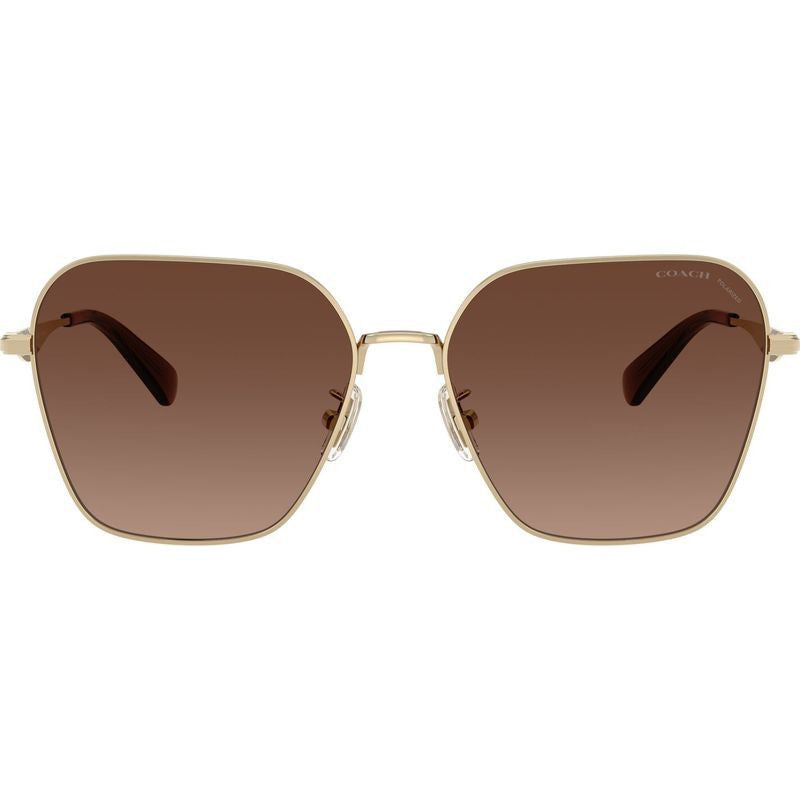 HC7168, Shiny Light Gold/Brown Gradient Polarised Lenses