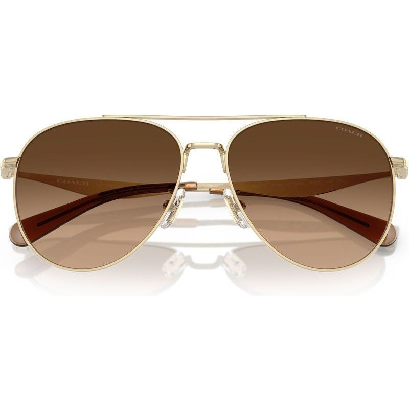HC7169, Shiny Light Gold/Brown Gradient Lenses