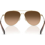 HC7169, Shiny Light Gold/Brown Gradient Lenses
